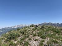 Cairn at the north summit