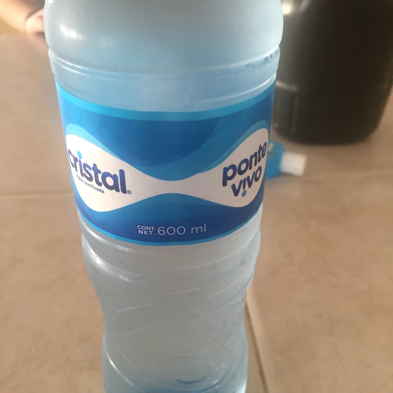 “Cristal” bottled water